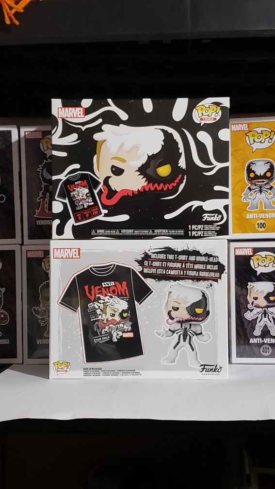 Boxlunch exclusive! Anti Venom Funko Pop (GiTD) Size Large