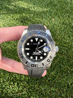 SEIKO 40MM YACHT MASTER II FLEX BAND