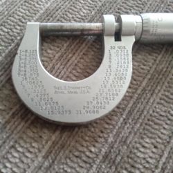 Micrometer  Starrett