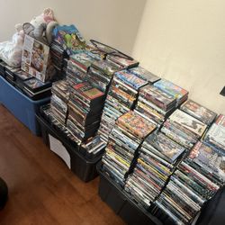 Movie Bundle Lot Wholesale DVD and Blu-ray About 1,622 Pieces