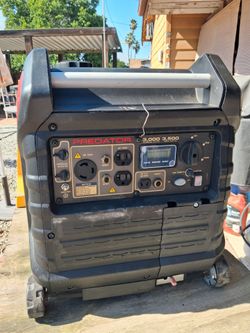 Predator 3500 with remote start and choke and shut off