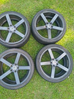 Racing Rims with Tires