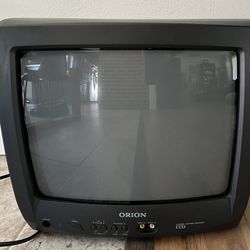 Orion 13" CRT TV (TV1334A) Television w Front AV Inputs - Tested 