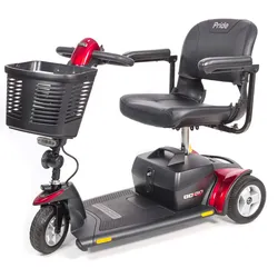 NEW Red Pride Go-Go 3 Wheel Scooter Travel Electric Seniors Disabled Adults
