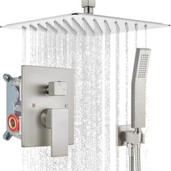 Bathroom Rain Shower Combo Set Handheld Spray High Pressure Luxury Shower combo By Kohl’s 