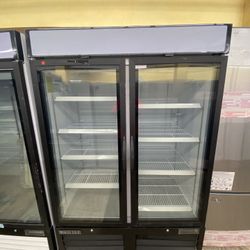Maxx cold 54” Glass Double Door Refrigerator 