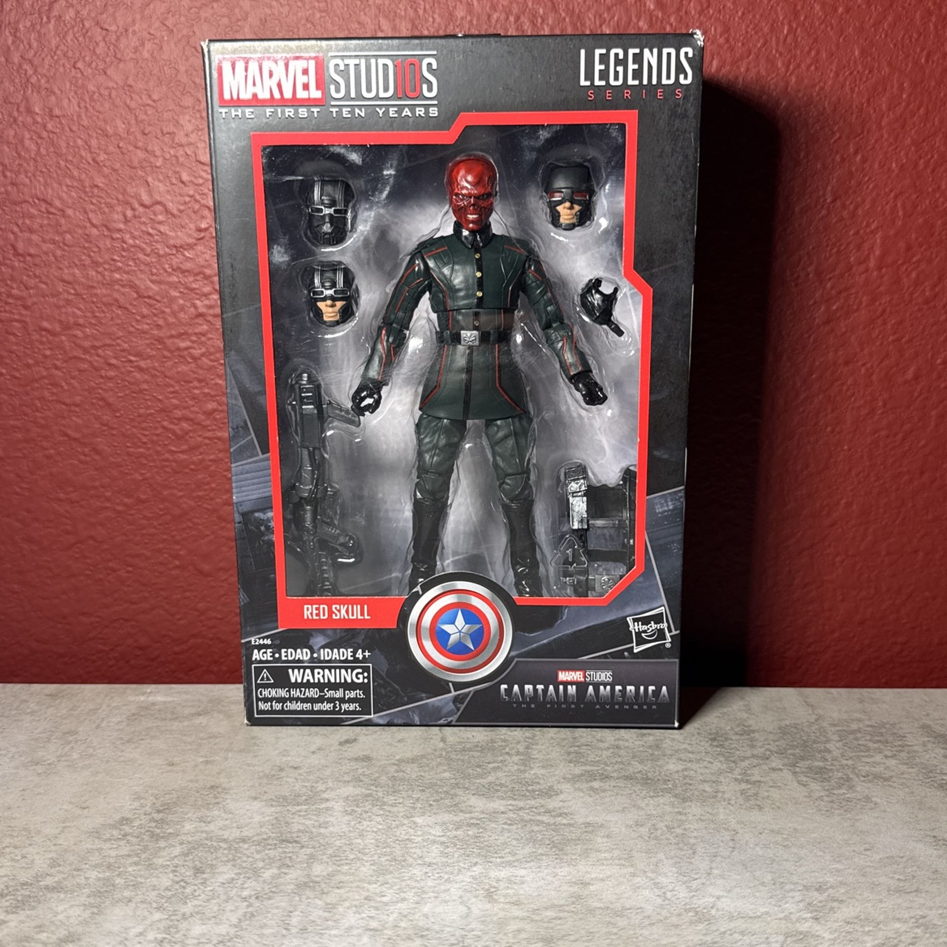 Marvel Legends Red Skull 10th Anniversary Captain America