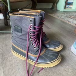 Vintage-style Sorel Waterproof Winter Boots