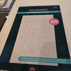 Spellbinders   3D Embossimg Folder Cast Awau
