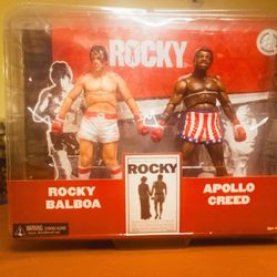 RARE NECA Rocky vs. Apollo Creed 2-Pack - Toys R Us Exclusive (NIB)
