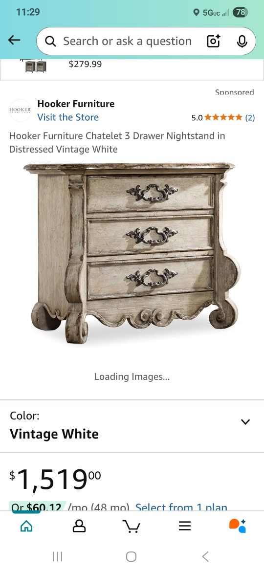 Nightstand Drawer Chest