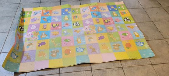 Kids colorful play mat