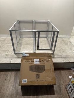 Extra Large Acrylic Pet Playpen