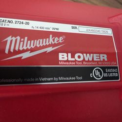 Milwaukee Blower 
