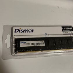 New Dismar 8Gb DDR3 1600MHz Desktop Memory Card 
