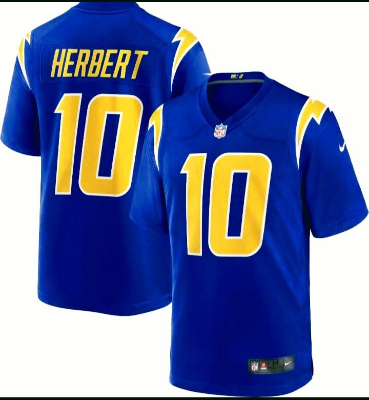 Justin Herbert Chargers Jersey XL Stitched 