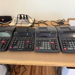 CASIO Adding Machines (4)