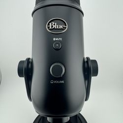 Logitech Blue Microphones Yeti USB Microphone - Blackout Edition 