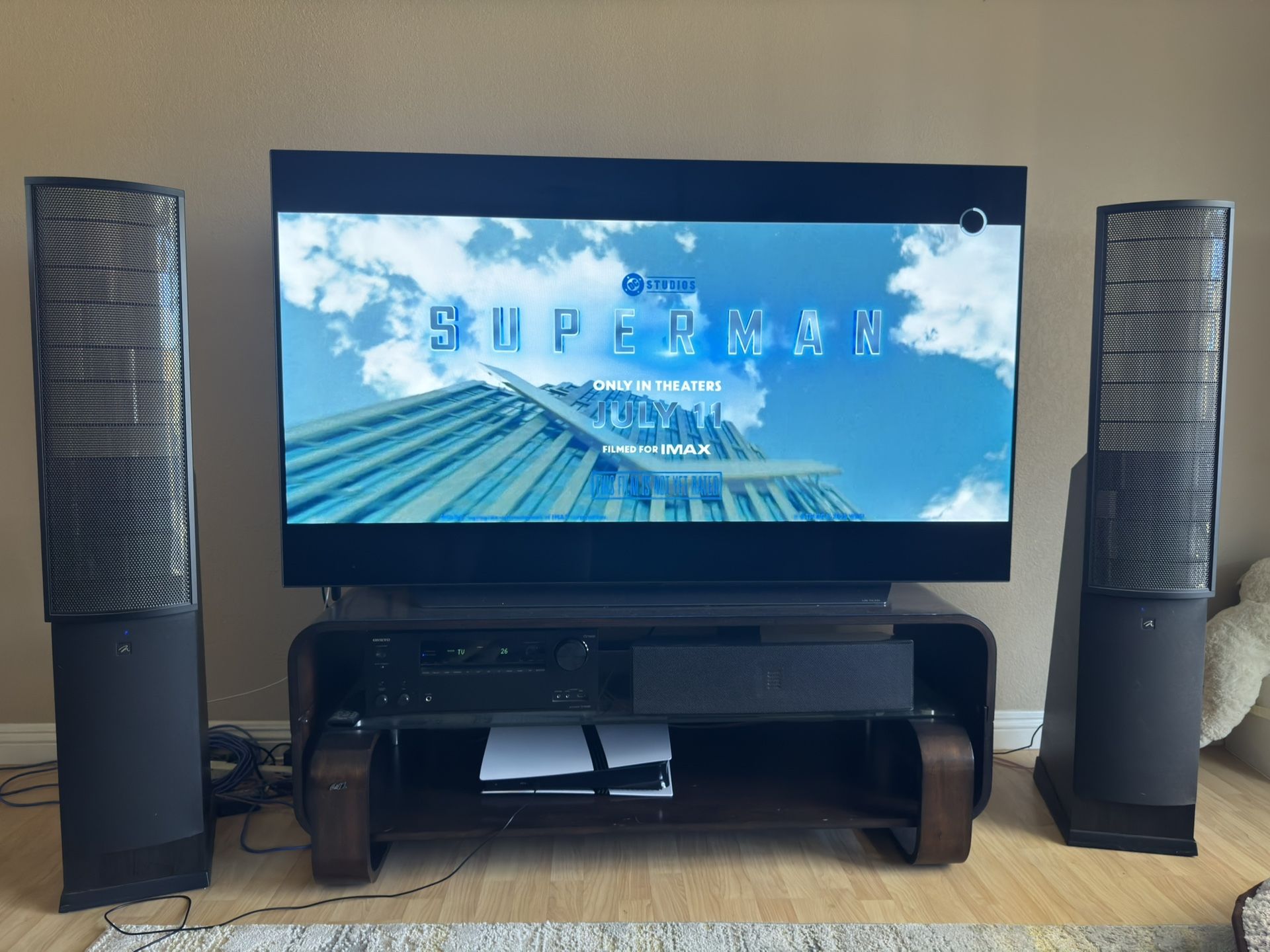 High-End Home Theater Setup – Martin Logan & Onkyo – $750