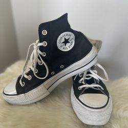 Converse All Star Chuck Taylor Platform High tops. Wms. Sz. 8