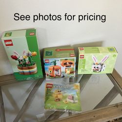 LEGO Easter Building Sets (individually priced )