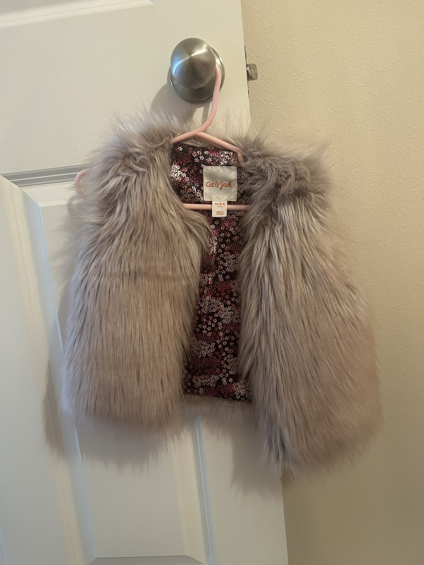 Kids Fur Vest