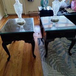 Cherry End Tables (2) 
