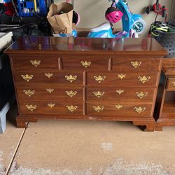 Dresser With Mirror  & Nightstand