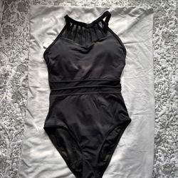 Black One Piece Bathing Suit
