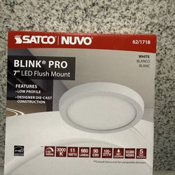 7” led flush mount light