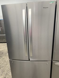 Whirlpool French door stainless steel
