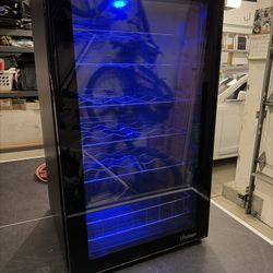 Vinotemp 34 Bottle Wine Cooler Black Model VT-34TS