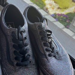 glitter vans, 6M, 7.5W brand new