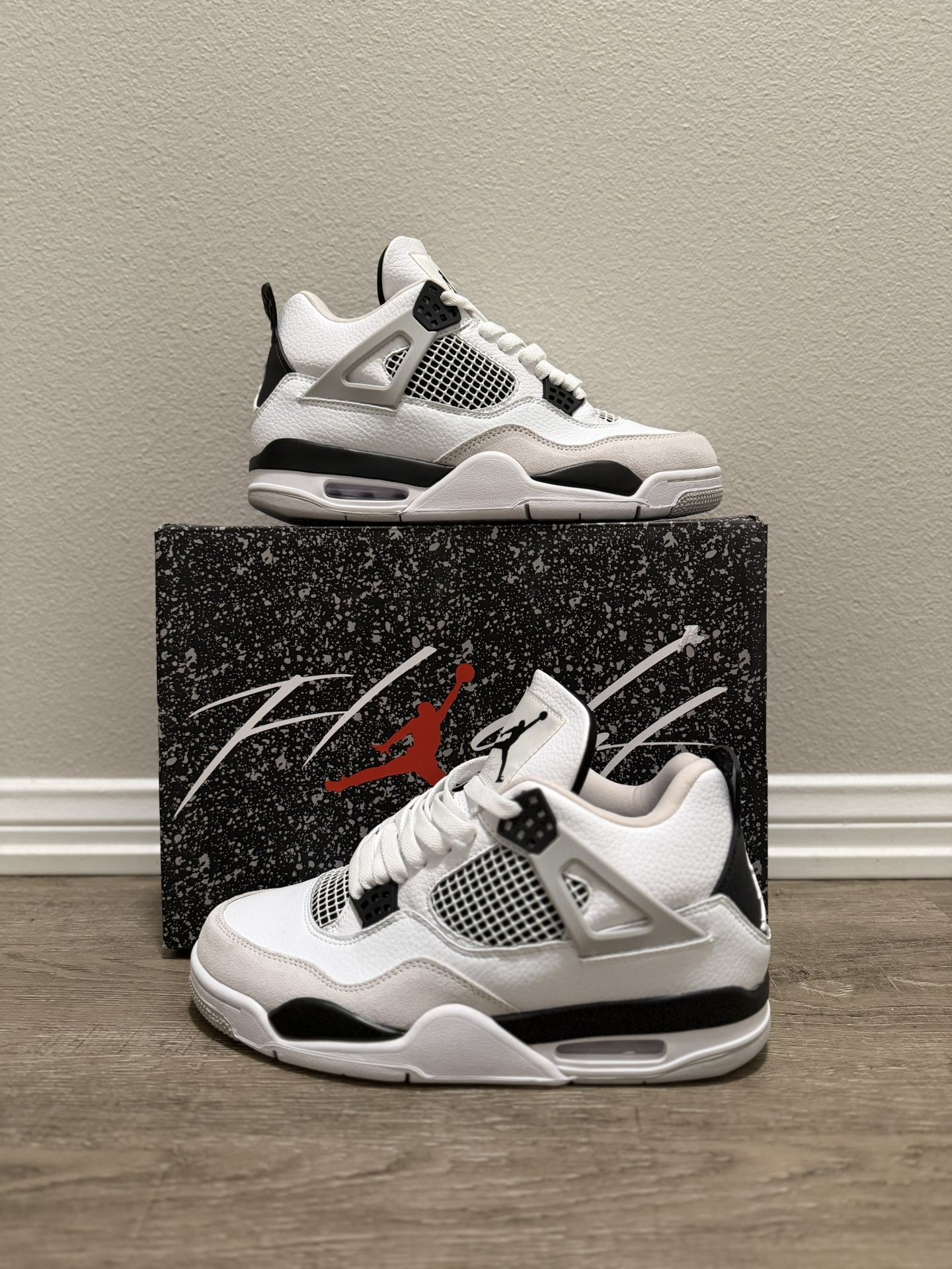 Beautiful Ahh Shoes Air Jordan 4s Military Black