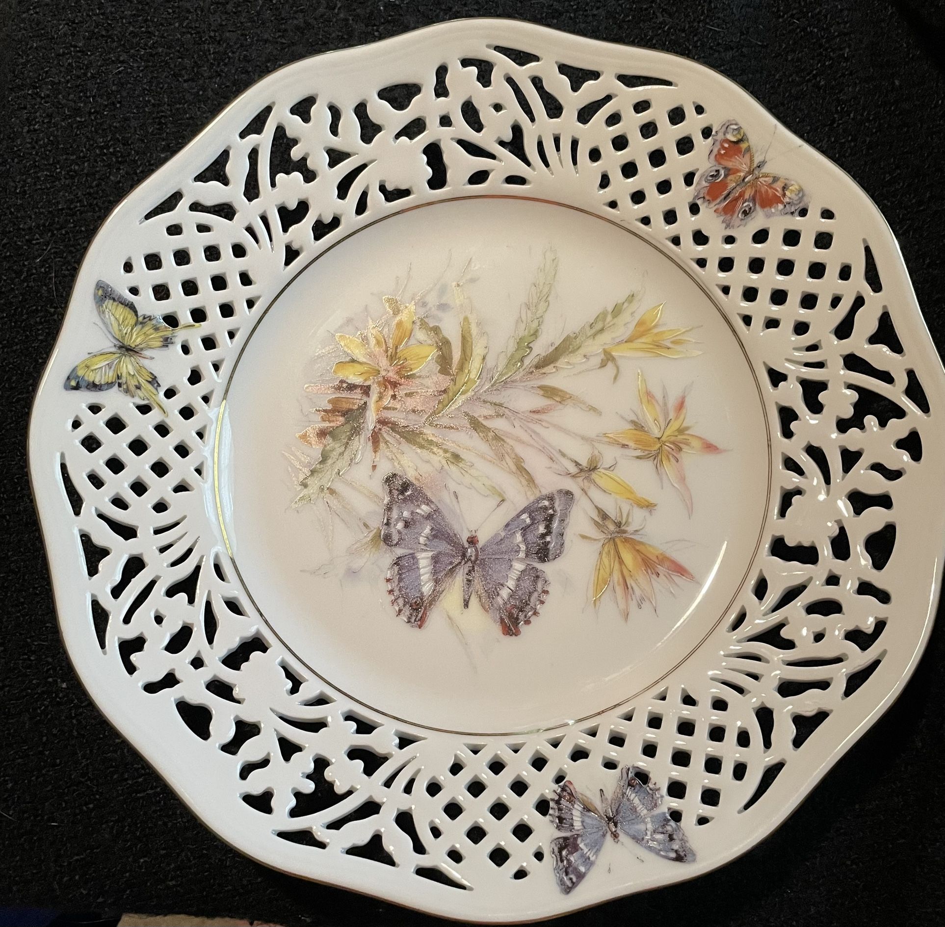 Vintage German Plate