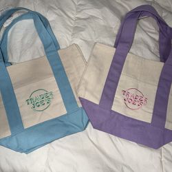 Bundle Trader Joe’s canvas mini tote bag spring 2026