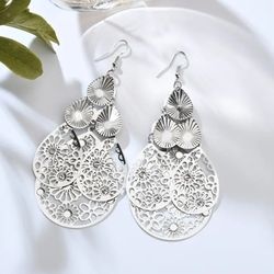 4 Tier Dangle Earrings 