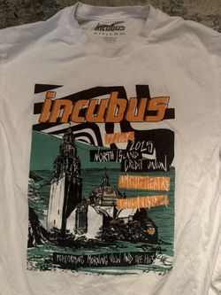 Incubus Band Music Men’s Large T Shirt Never Worn