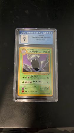 OG graded Golbat 1998 Japanese vending series 1