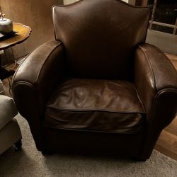 Leather Club Chair