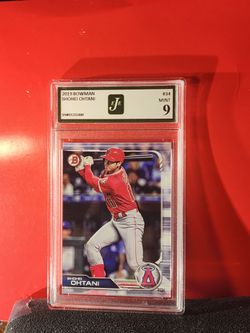 2019 Bowman Baseball Shohei Ohtani RARE 2ND YEAR BOWMAN EJE 9 MT