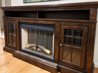 Electric Fireplace TV Stand Entertainment Center