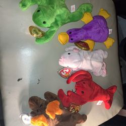 Ty beanie baby partial set