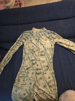 Money bodysuit Adult S