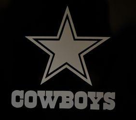 Dallas Cowboys Vinyl decal for Laptop/Car/Mirror/etc