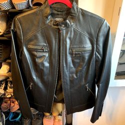 Genuine Leather Jacket Small 