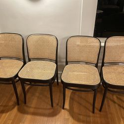 Ton 811 Caned dining chairs - Set Of 6 