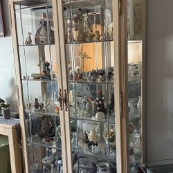 All Glass Curio Cabinet 