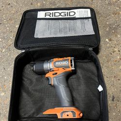 Ridgid Sub Compact Drill Driver 18v (tool Only) 