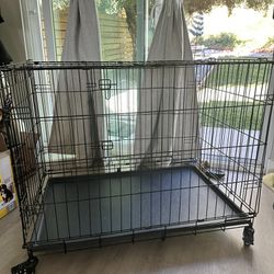 Dog Crate With Wheels